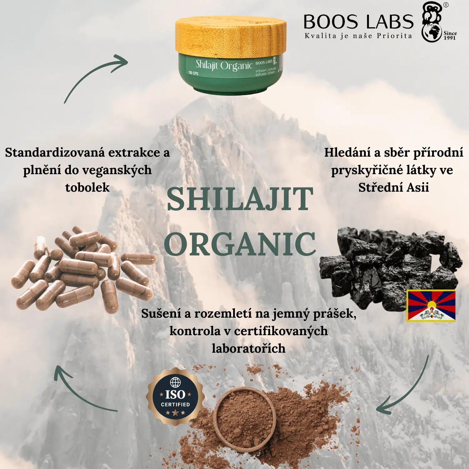 Aktualní Slevy 16 Shilajit Organic živice – doplněk výživy z Himalájí pro regeneraci, imunitu, testosteron a dlouhodobou vitalitu mužů i žen